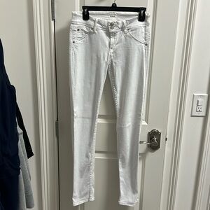Hudson white jeans